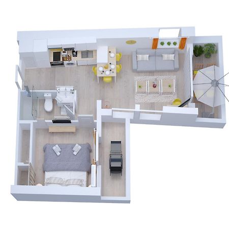 Soleil D'Ete - Netflix & Wifi - Balcon - Climatisation - Parking Gratuit - Check-In 24H24 - Emplacement Velos - Goodmarning Chalons en Champagne Exterior photo