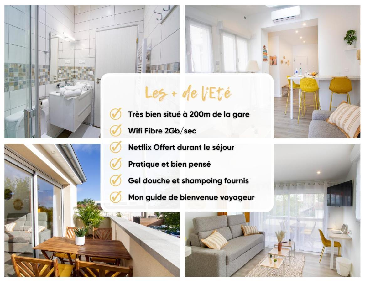 Soleil D'Ete - Netflix & Wifi - Balcon - Climatisation - Parking Gratuit - Check-In 24H24 - Emplacement Velos - Goodmarning Chalons en Champagne Exterior photo