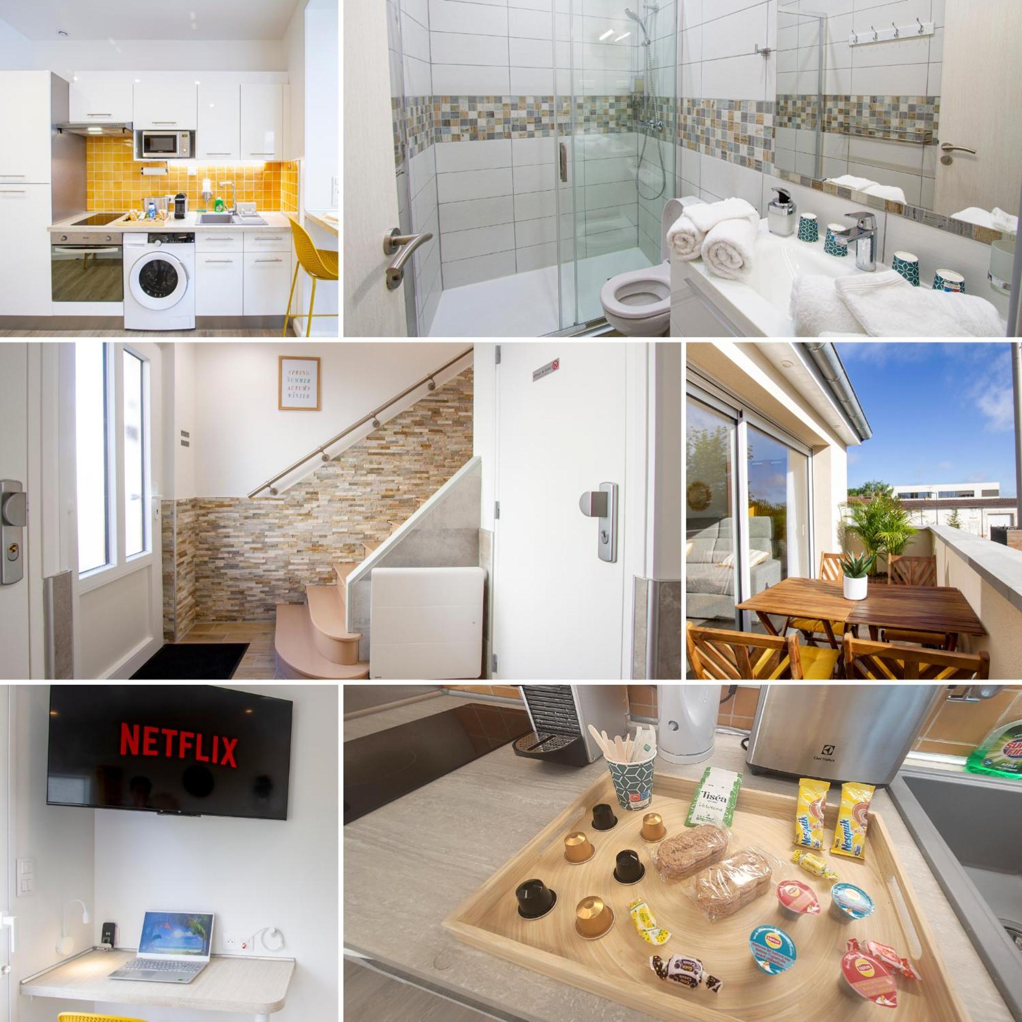 Soleil D'Ete - Netflix & Wifi - Balcon - Climatisation - Parking Gratuit - Check-In 24H24 - Emplacement Velos - Goodmarning Chalons en Champagne Exterior photo